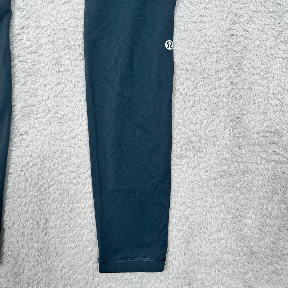 Lululemon Fresh Track Tight Fleece Size 4 Nocturnal Teal NCTL 92949 - Picture 7 of 12